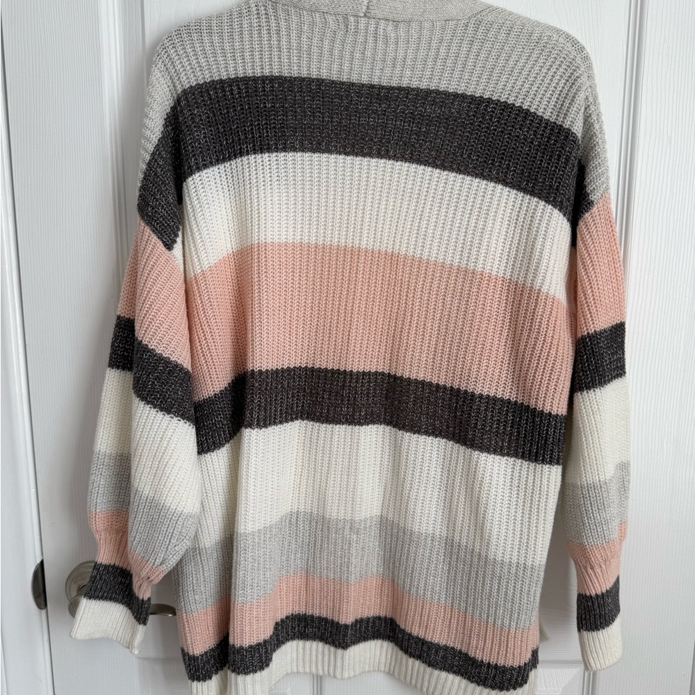 Nine West Multicolor Striped Cardigan - Picture 4 of 5